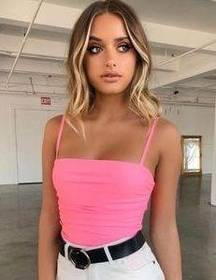 Tiger Mist Neon Pink  Bodysuit