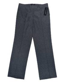 Black Label by Evan Picone September Wide Leg Trousers Charcoal - Size 8