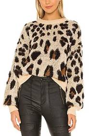 Slouch Knit Leopard/Cheetah Sweater