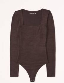 Abercrombie & Fitch Brown Bodysuit Soft And Cozy