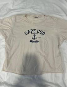 XL Cropped Cape Cod T-Shirt