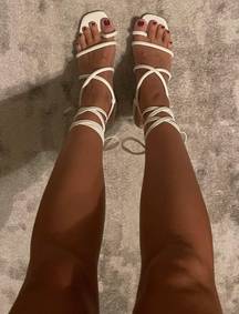 White Sandals