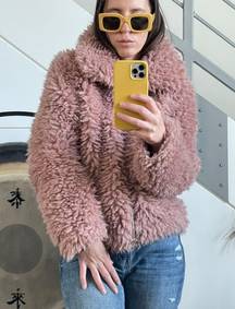 Pink Fuzzy Jacket