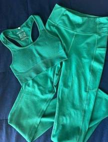 green workout set