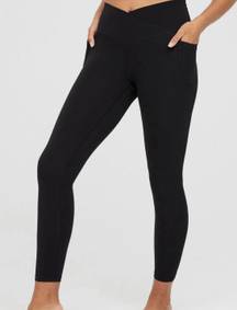 Aerie Offline High-Rise Crossover Leggings Size: Large (SHORT)