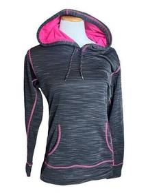 Womens BCG Heathered Dri-Fit Pink & Gray Hoodie - Sz S