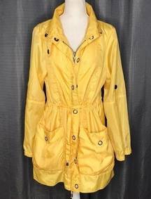 AMERICAN RAG YELLOW Medium WINDBREAKER JACKET