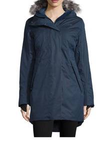 The North Face  Women Far Northern Hooded Faux-Fur-Trim Parka Jacket Small