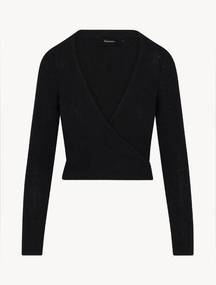 NWOT Realisation Par THE MAISIE CARDIGAN long sleeve top in Black size M