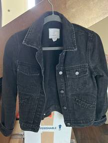 Ivy+Main Black Denim Jacket 