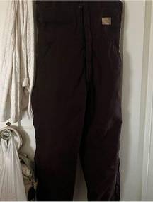 Brown Schmidt quilted coveralls size Medium