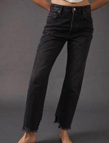 Free People we the free tapered baggy high rise boyfriend fit  jeans size 26 NWT