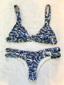 Blue Bikini Set