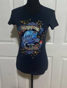 Planet Hollywood Orlando vintage dragon tee size small