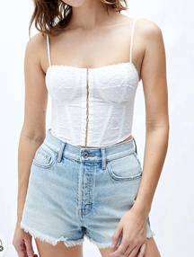 LA Hearts Pacsun Lace Corset Top