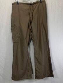 ButterSoft UA UA Scrubs Butter Soft Taupe Slightly Flared Scrub Pants Size Medium