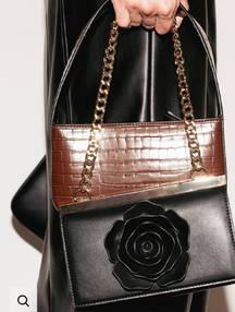 Top Handle Bag Brown