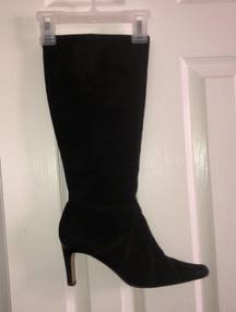 Black High Heel Black Boots