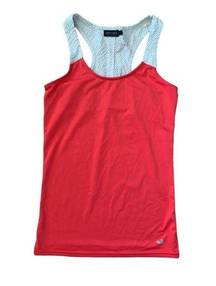 Southern Marsh yoga tank womans small red pink workout gym athletic