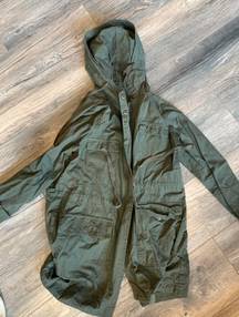 Olive Hooded Jacket