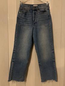 Cropped Mom Jean