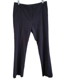 Catherine Malandrino Mid-Rise Straight Leg Dress Pants Black Slacks Size 8