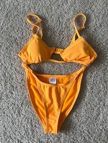 Orange Bikini Set