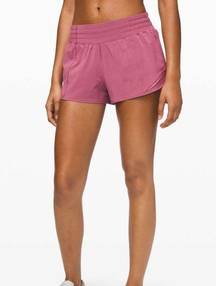 Lululemon HR 2.5” Hotty Hot shorts in Plumful