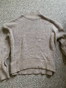 Oversized Turtleneck Sweater