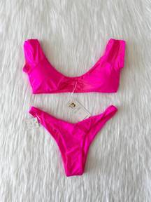 NWT Tinikini Bubble Gum Pink Bikini Set