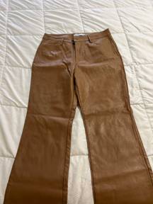 Faux Leather Pants