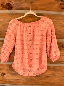 Eyelet Top