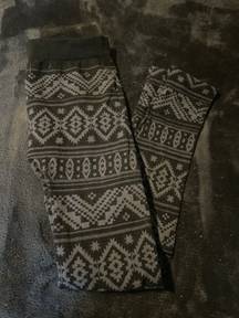 Black and Grey Leggings