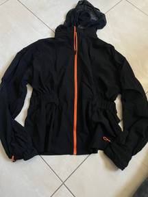 Black Windbreaker Jacket Size M