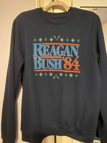 Sweatshirt Reagan Bush 84 Christmas