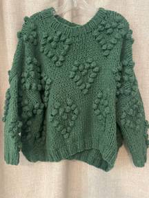 | Handmade Heart Chunky Sweater | M/L