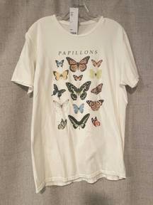 Urban Outfitters | Papillons Butterfly Tee | L