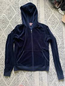 Navy Zip Up