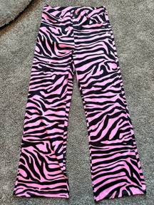 zebra print pants