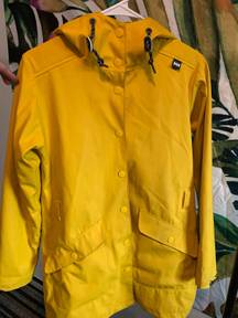 Yellow Rain Jacket 