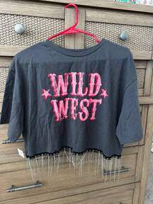 Wild west cropped T