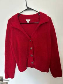 Red Cardigan 