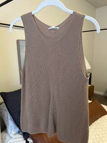 Sweater Knit Tank Top