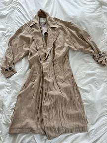 Beige Trench Coat