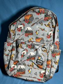 LoungeFly X Harry Potter Relics Tattoo Backpack 