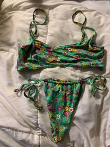 Urban Outfitters Floral Bikini Set