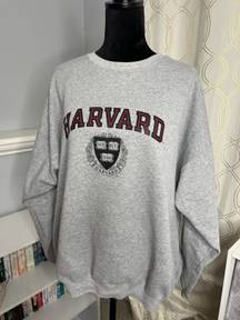 Champion Oversized Vintage Harvard Pullover Crewneck Sweatshirt