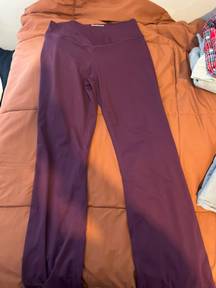 Garage Flare Leggings in Purple