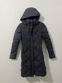 The North Face  Miss Metro Down Parka Black Hooded Womens Size XS