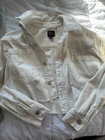 Urban Outfitters Cropped Jean Jacket